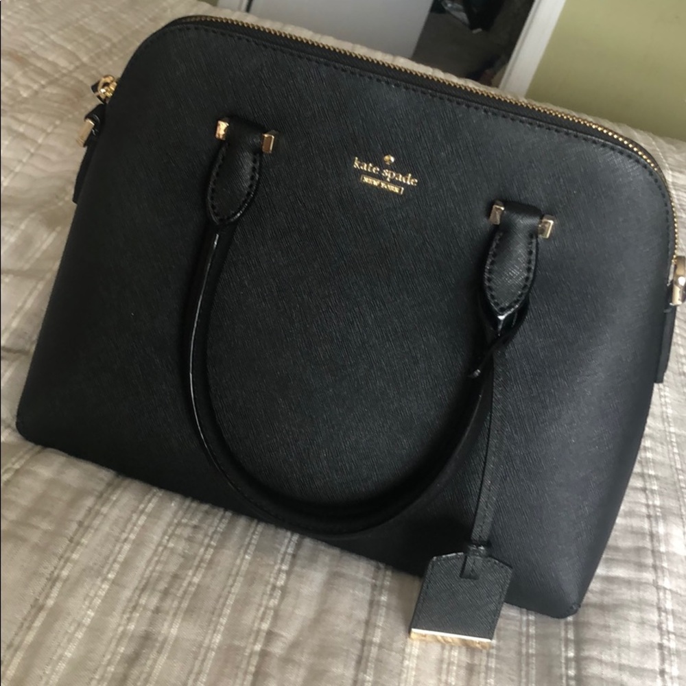 Kate Spade black satchel handbag